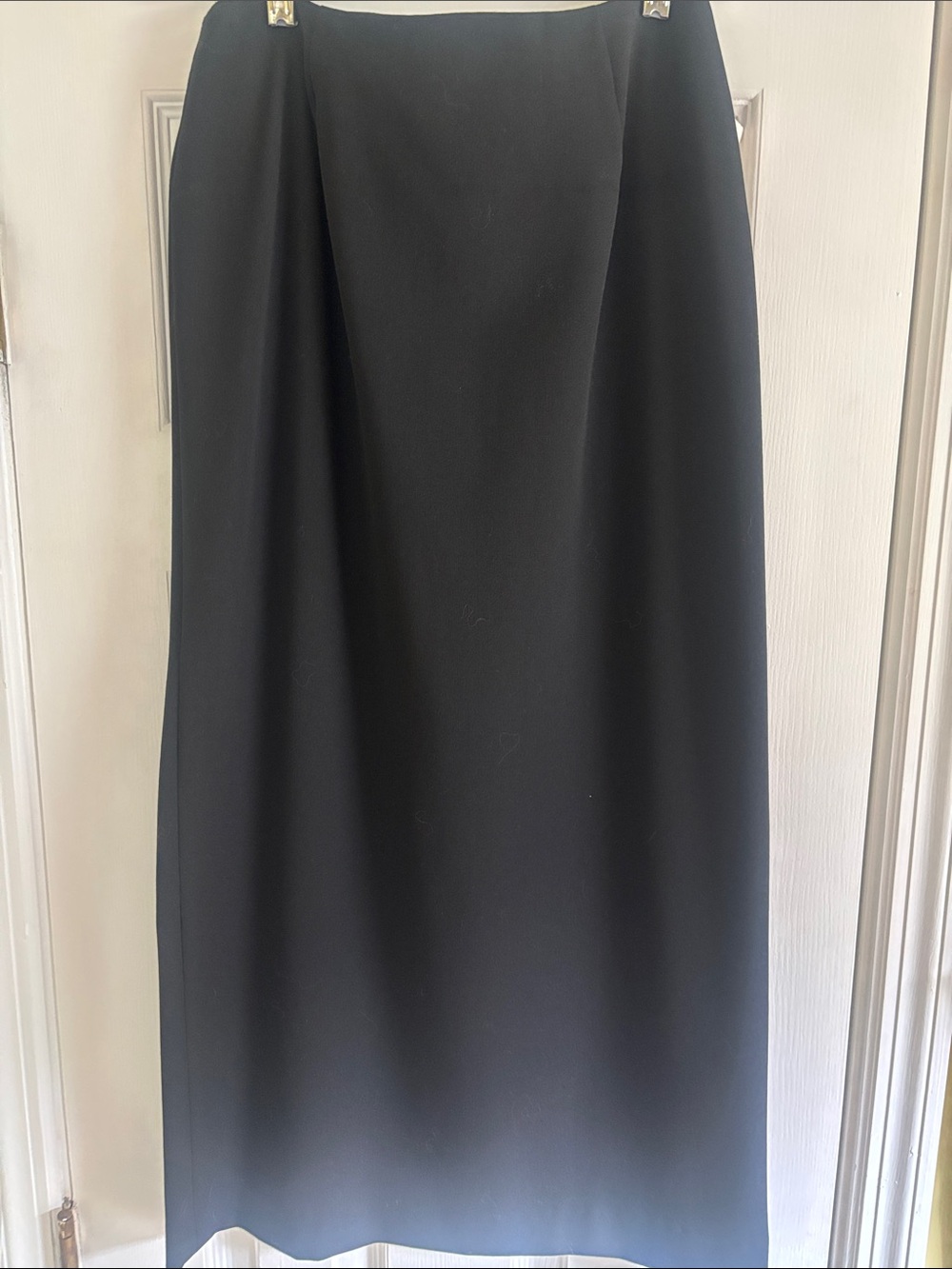 Talbots Black Midi Pencil Skirt Vintage NWTs.